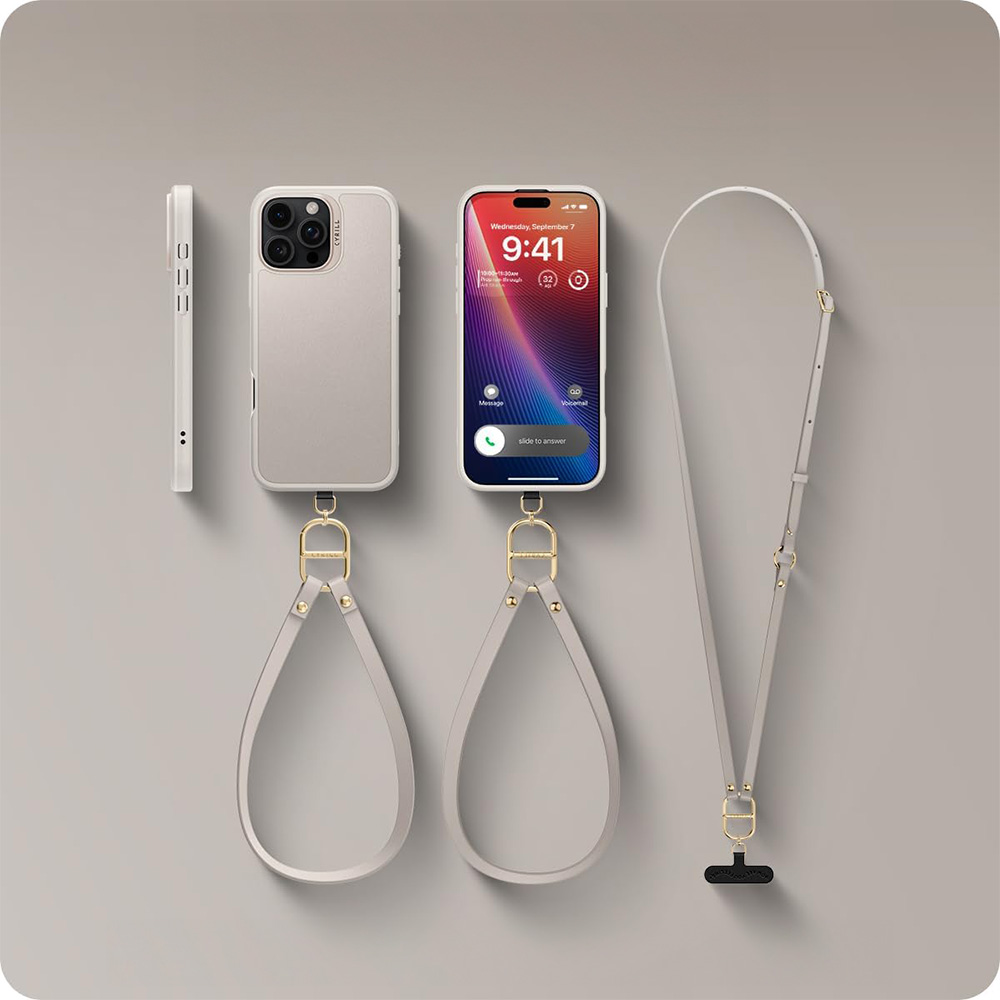 Etui Spigen Cyrill Kajuk Mag Classic Charm Mag do MagSafe do Apple iPhone 16 Pro, beżowe